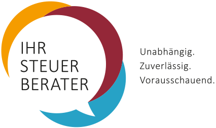 Siegel „Ihr Steuerberater – Unabhängig. Zuverlässig. Vorausschauend.“